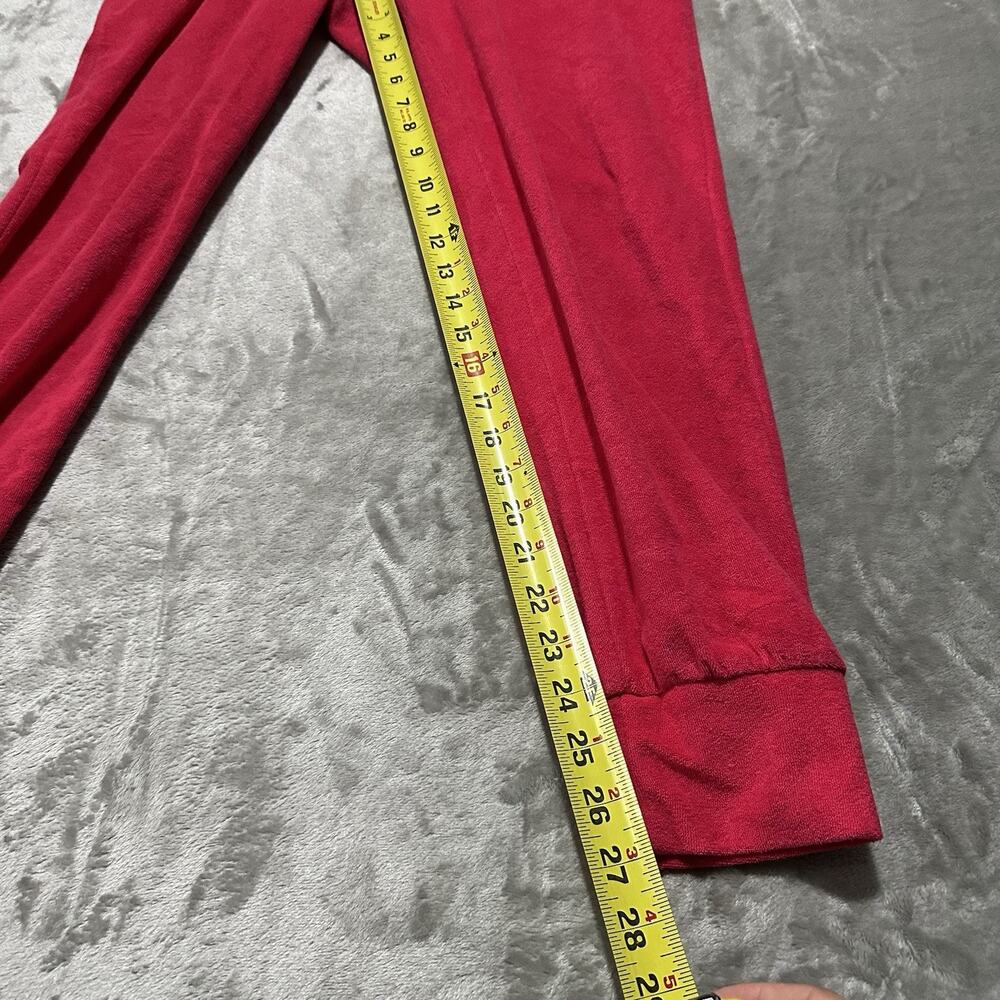 Juicy Couture Watermelon Tracksuit Womens S Pink Terry Cloth‎ Jacket Pants Set - Picture 9 of 10